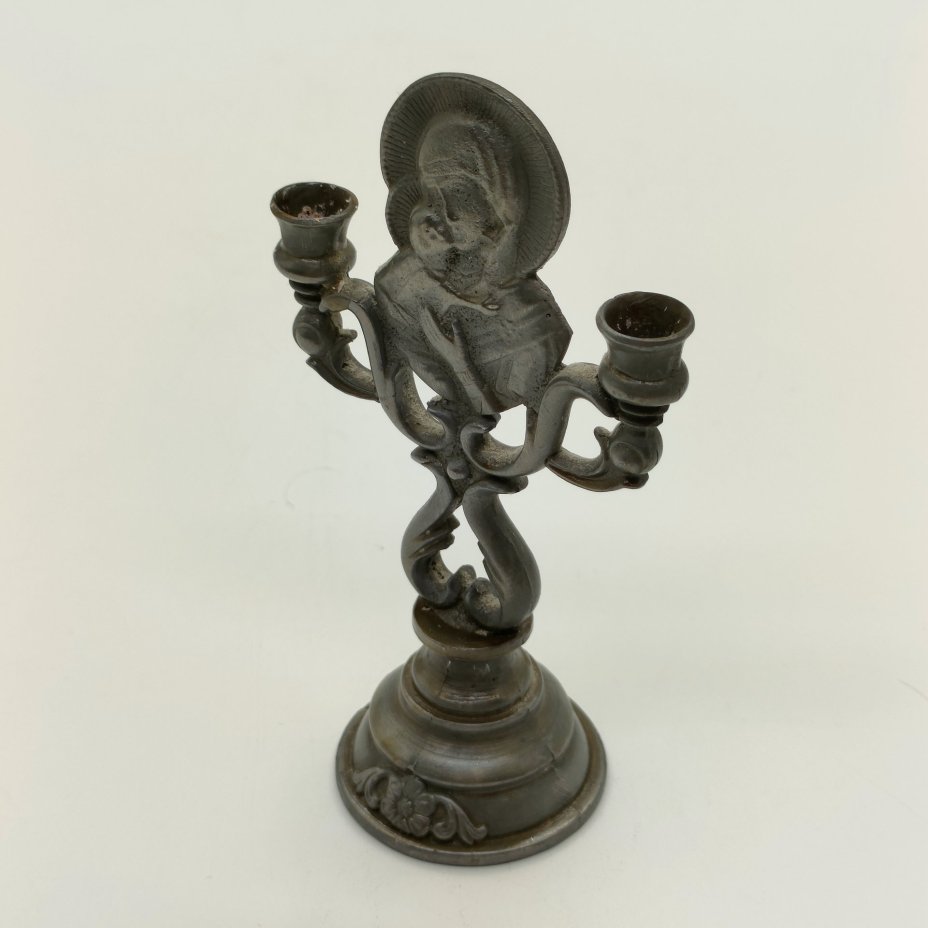 Подсвечник "Богородица" на две свечи