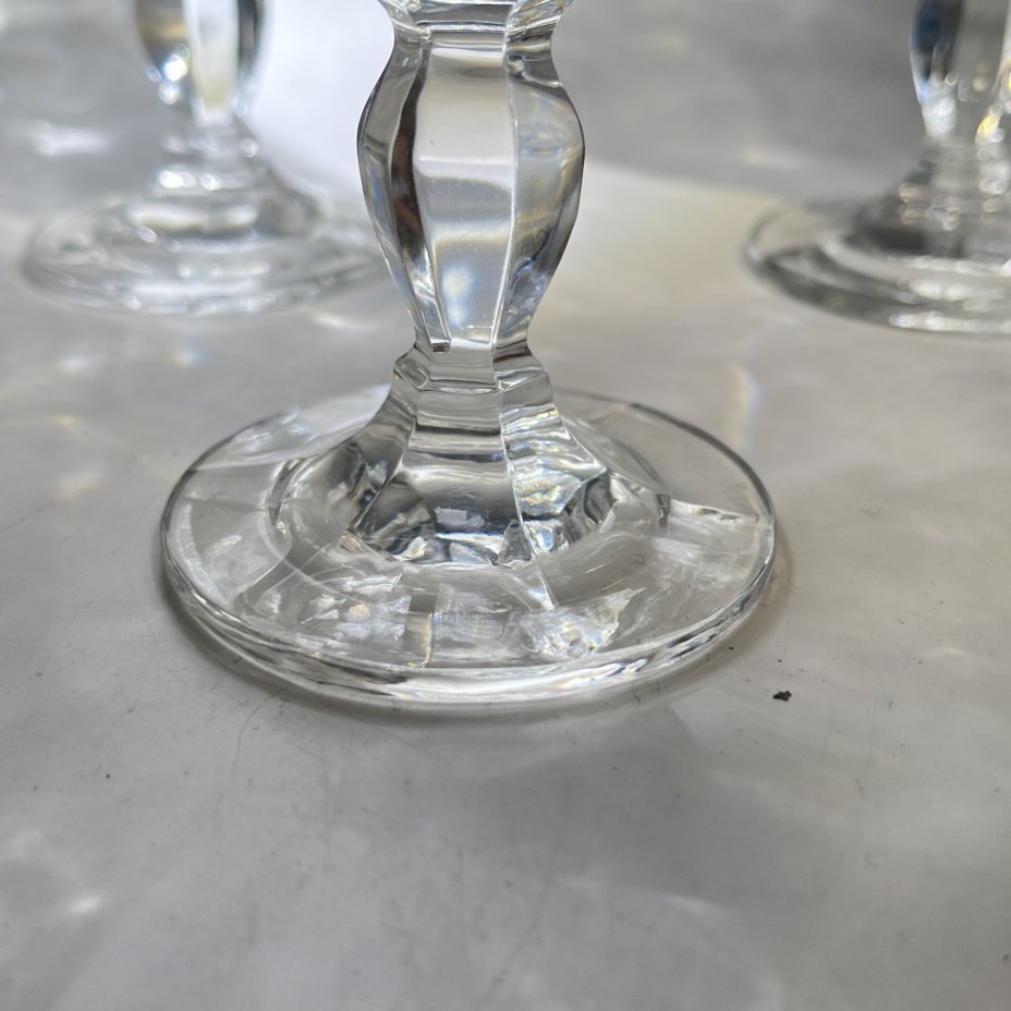 Набор из 3 бокалов с растительным декором