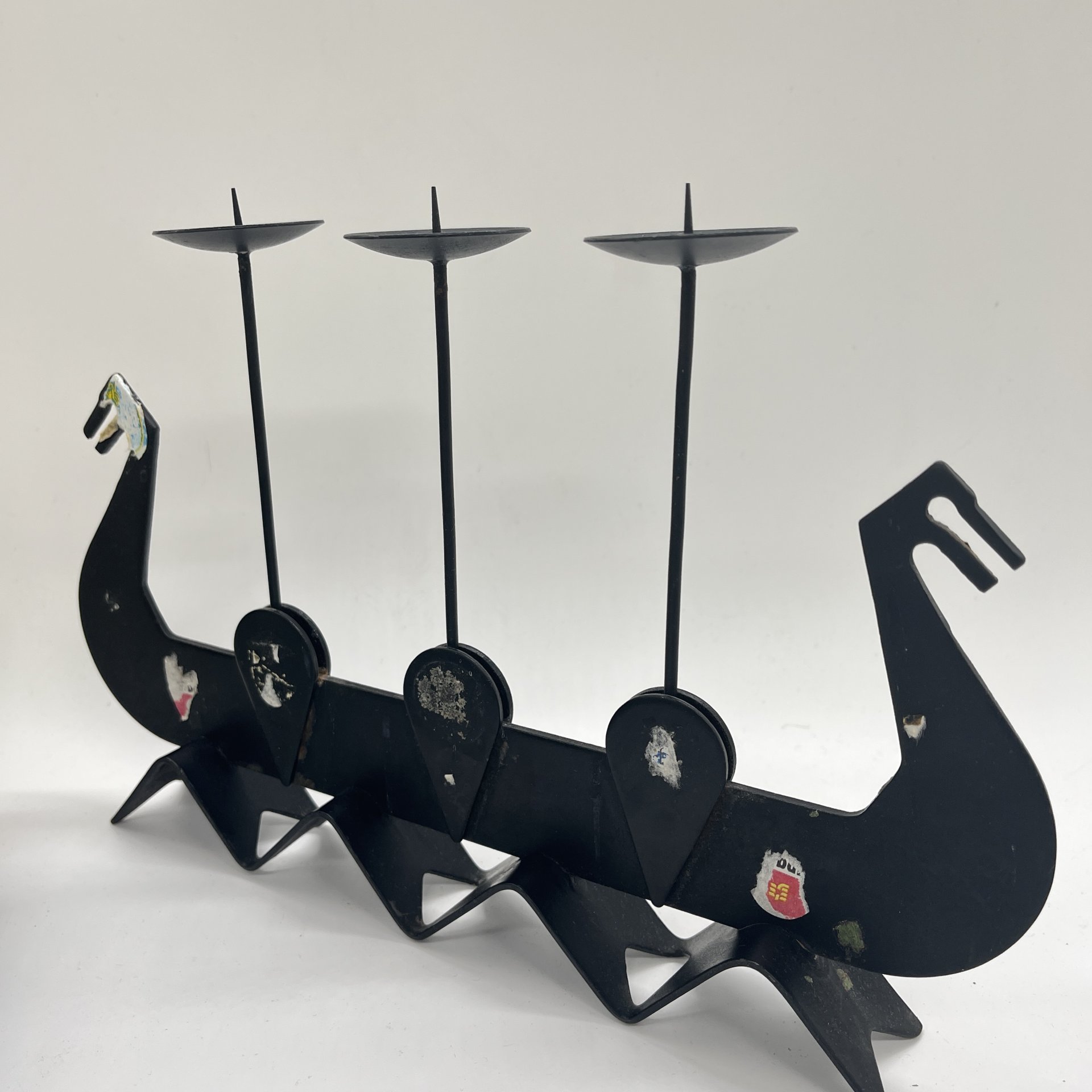 Подсвечник "Ладья", металл, СССР, 1970-1990 гг.