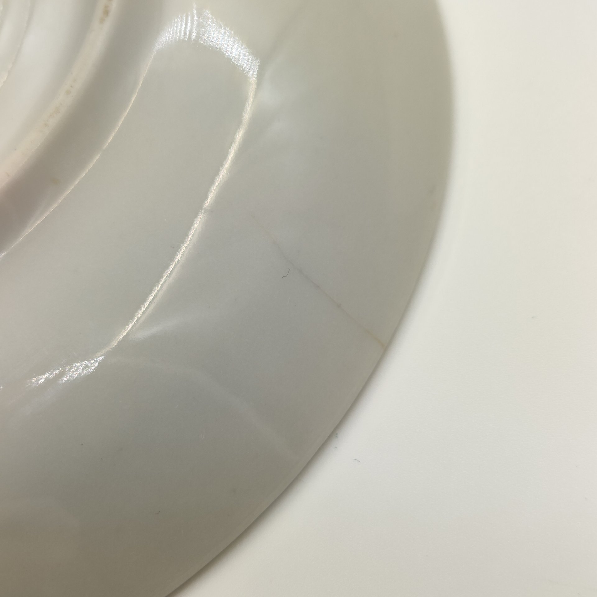 Пара чайная в насыщенной оранжево-синей гамме, фарфор, крытье, обводка, золочение, Дмитровский фарфоровый завод (ДФЗ Вербилки), СССР, 1954-1965 гг.