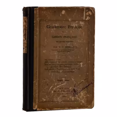 Berlitz M.D. "Grammaire pratique de la langue française" ("Практическая грамматика французского языка"), том 2