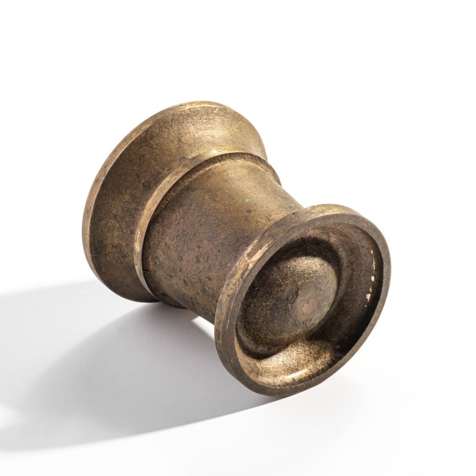 Ступа с пестиком, латунь, литье, фрезеровка, СССР, 1950-1960 гг.