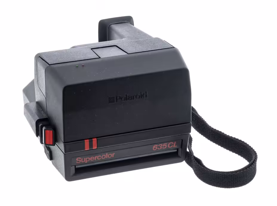 Фотоаппарат "Polaroid Supercolor 635CL", пластик, СП "Светозар", СССР, 1989-1991 гг., Polaroid