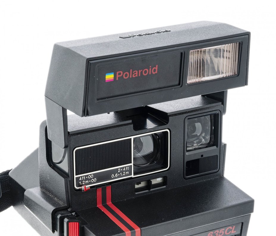 Фотоаппарат "Polaroid Supercolor 635CL", пластик, СП "Светозар", СССР, 1989-1991 гг., Polaroid