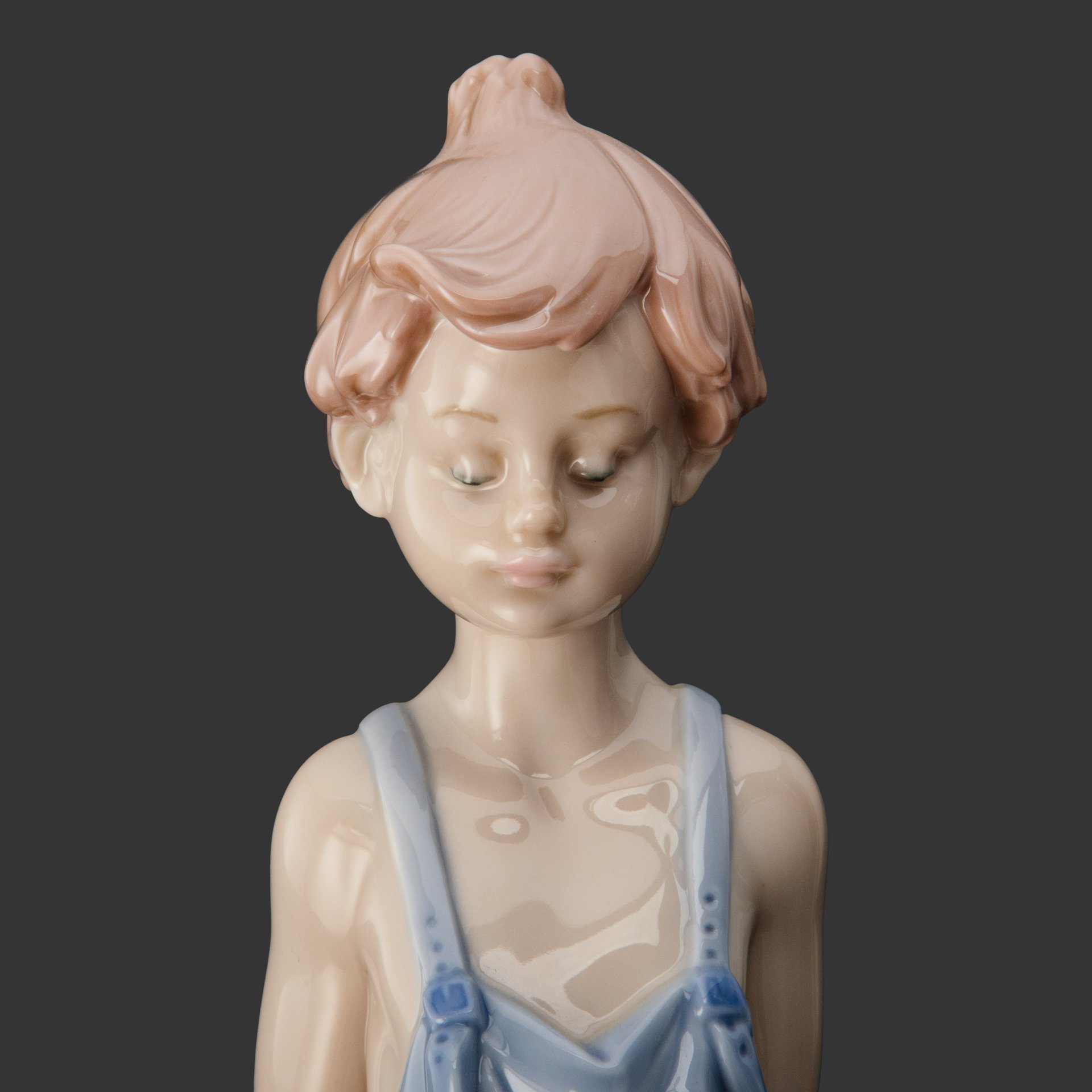 Статуэтка декоративная "Pocket full of wishes" (Карманы полные желаний), фарфор, Lladro, Испания, 1997 г.
