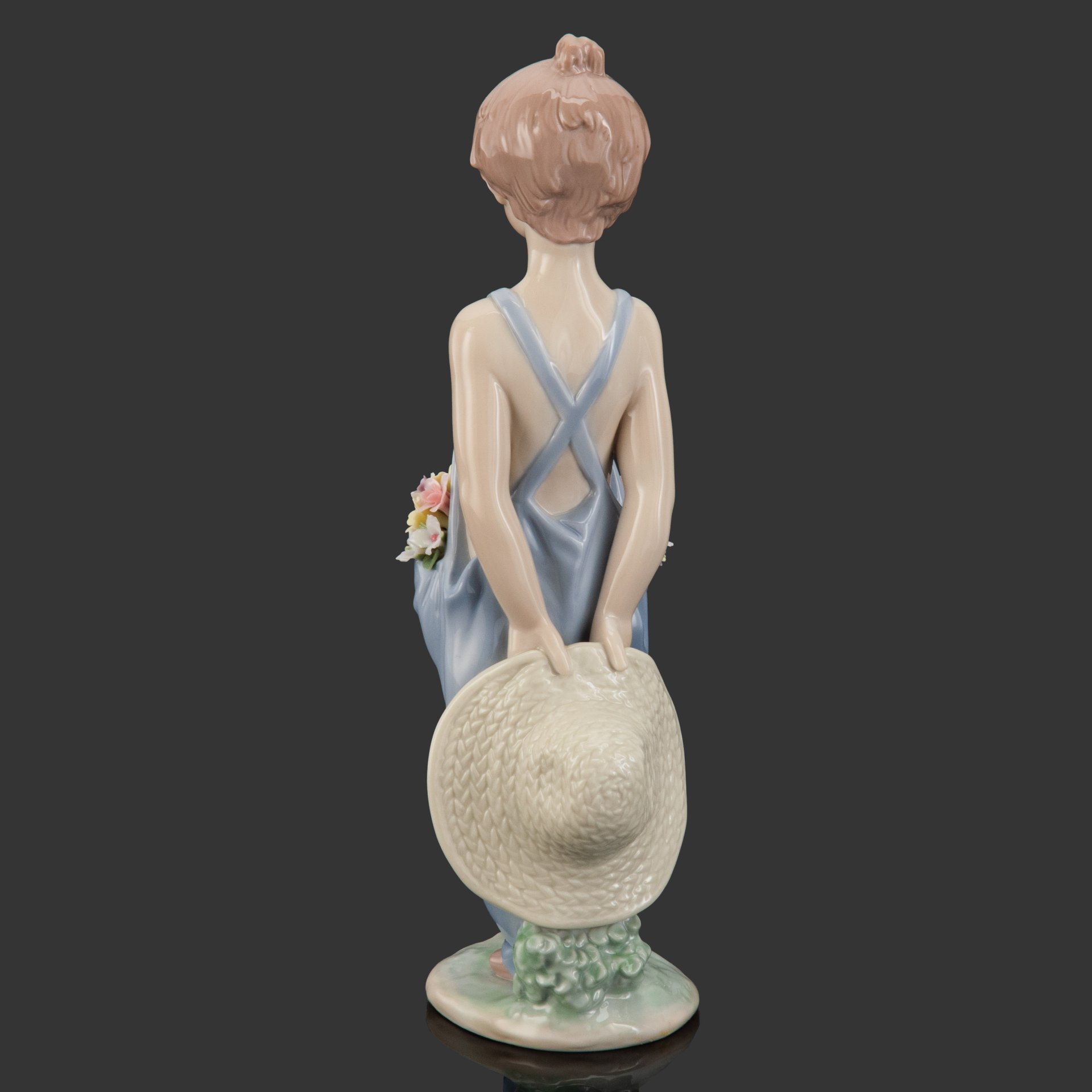 Статуэтка декоративная "Pocket full of wishes" (Карманы полные желаний), фарфор, Lladro, Испания, 1997 г.