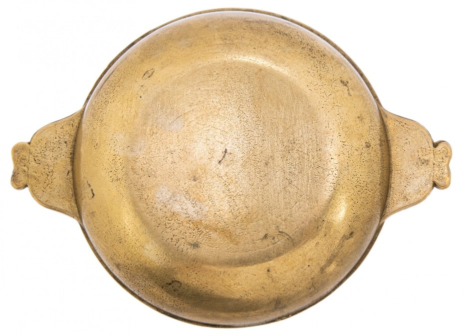 Ваза (орешница) лаконичной формы, бронза, Западная Европа, 1960-1980 гг.