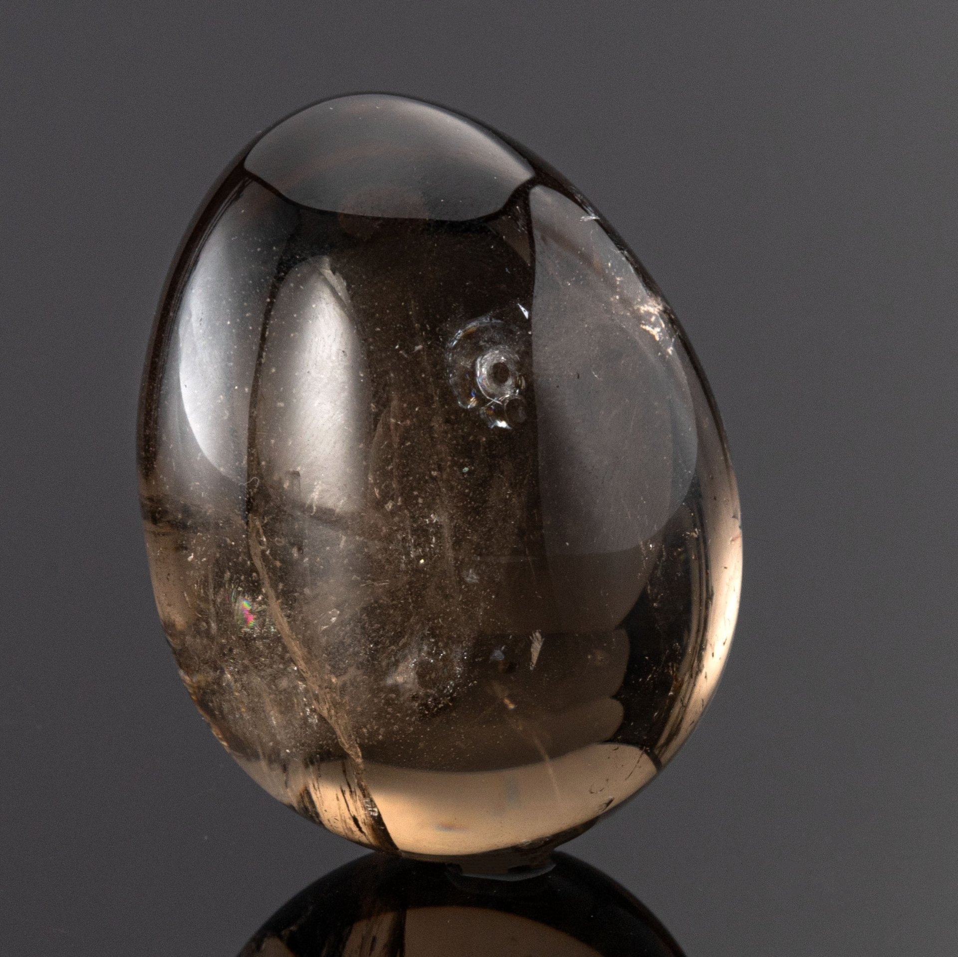 Яйцо пасхальное, горный хрусталь, шлифовка, Российская империя, 1880-1910 гг.