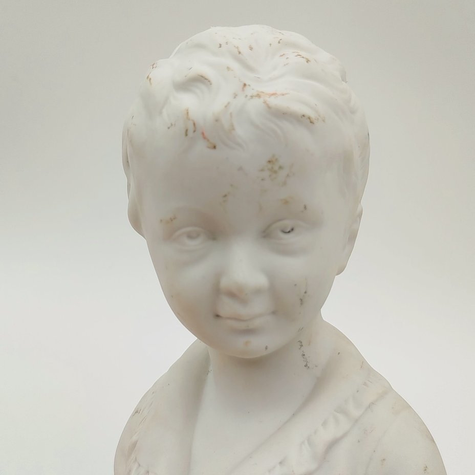 Бюст "Александр Броньяр" ("Мальчик") по мотивам одноименного произведения Жана Антуана Гудона