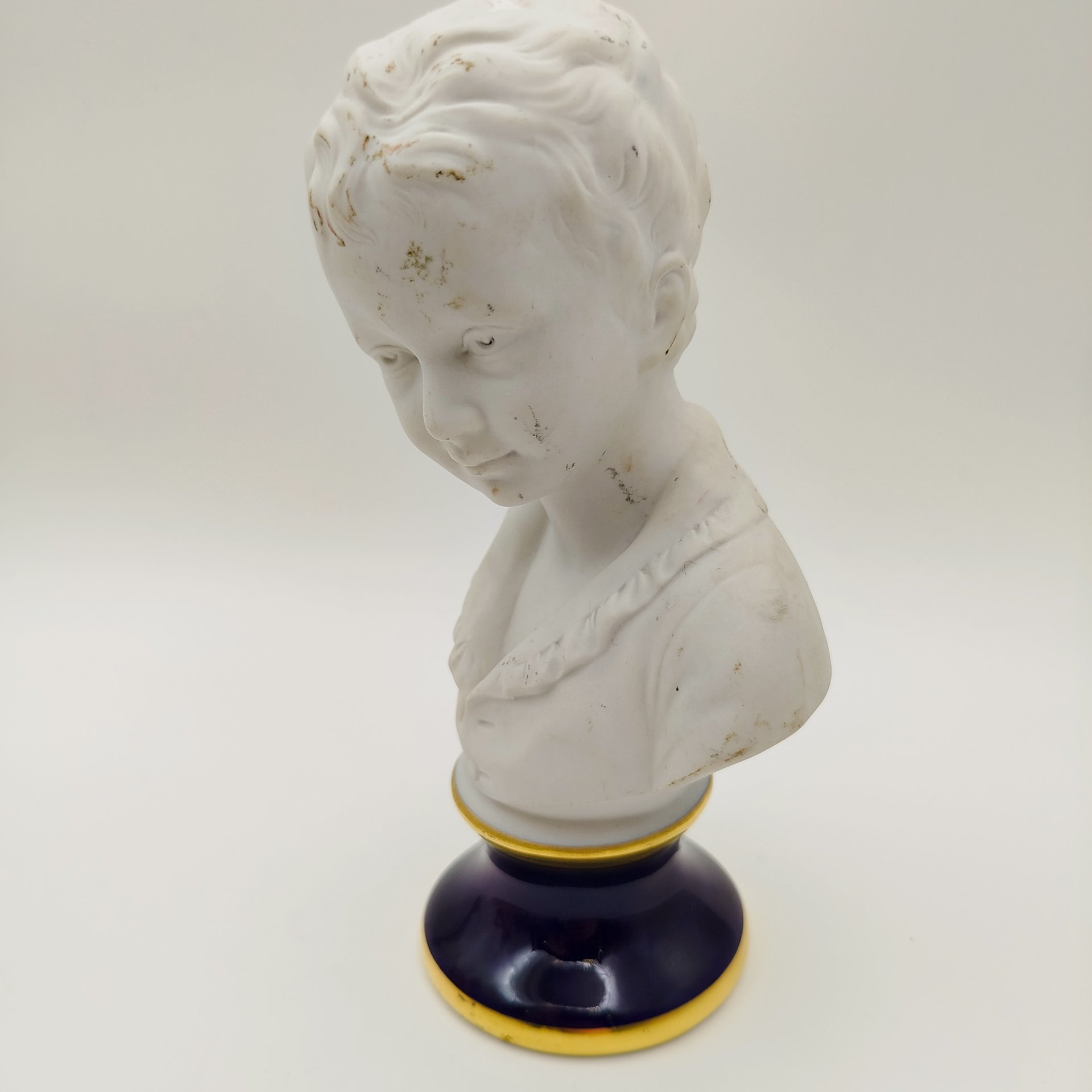 Бюст "Александр Броньяр" ("Мальчик") по мотивам одноименного произведения Жана Антуана Гудона