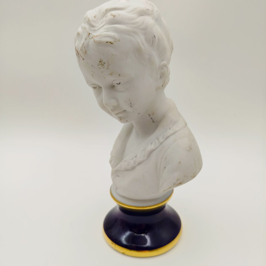 Бюст "Александр Броньяр" ("Мальчик") по мотивам одноименного произведения Жана Антуана Гудона