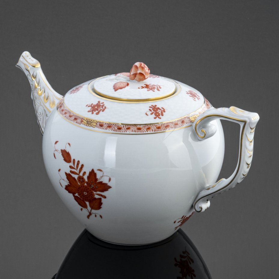 Чайник с цветочным декором, Herend (Херенд)