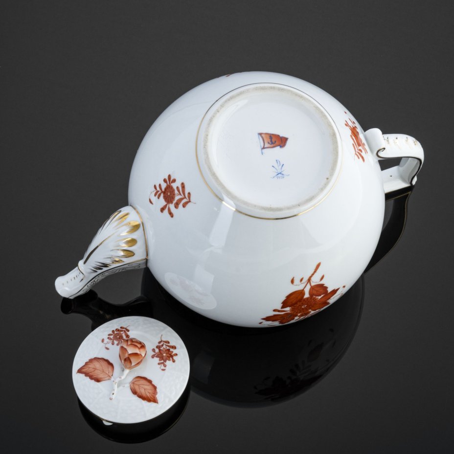 Чайник с цветочным декором, Herend (Херенд)