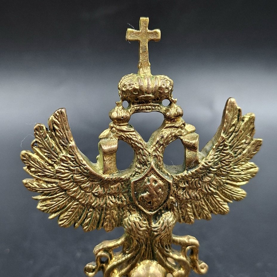 Украшение настольное (пресс-папье) в виде герба Российской Федерации