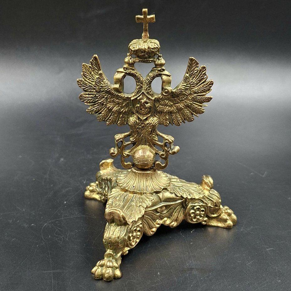 Украшение настольное (пресс-папье) в виде герба Российской Федерации