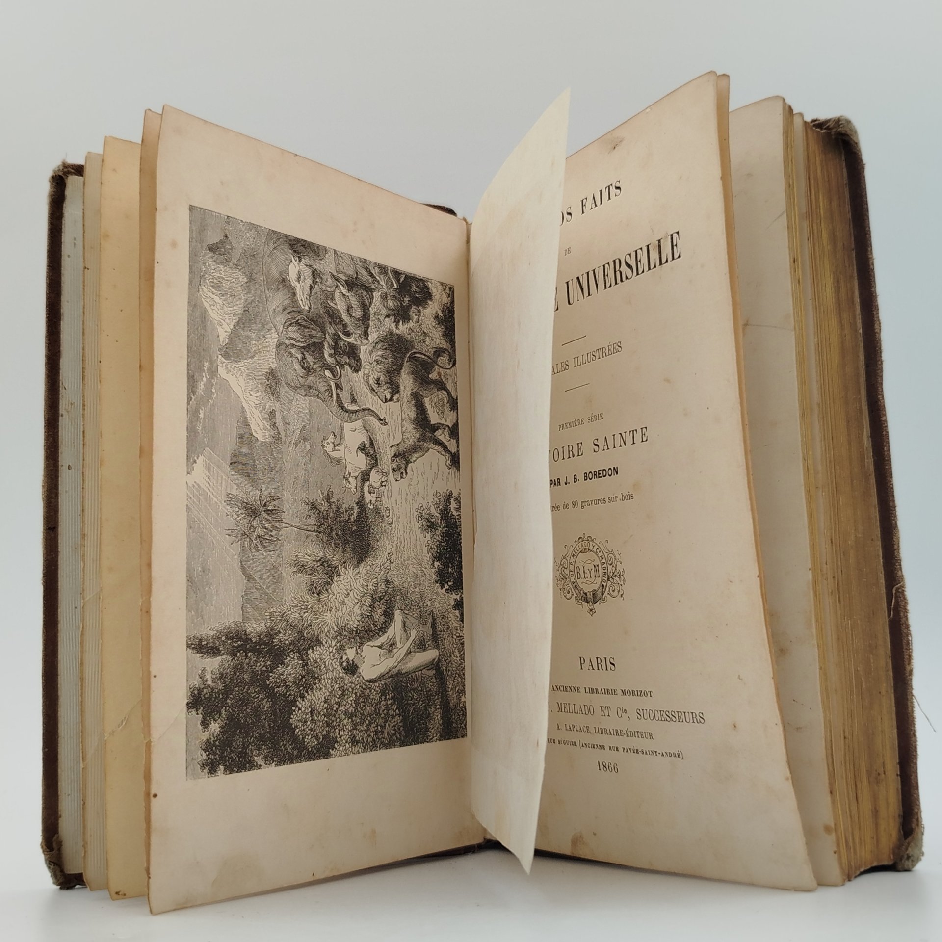 Boredon J.B. "Grands faits de l'histoire universelle. Annales illustrées" (на французском языке)