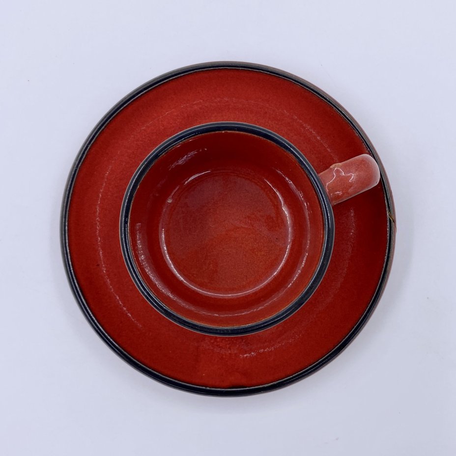 Кофейная пара красного цвета, KIL