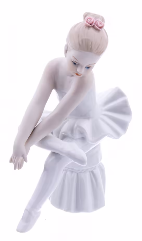 Статуэтка "Балерина", фарфор, глазурь, роспись, Китай, 2000-2010 гг.