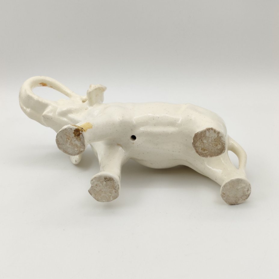 Статуэтка "Слон", фаянс, СССР, 1940-1970 гг.
