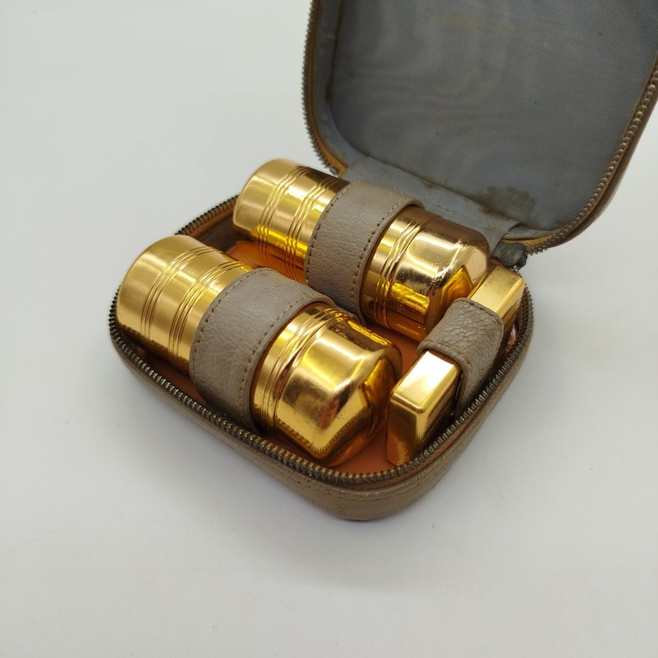 Несессер мужской (дорожный), металл, кожа, Чехословакия, 1970-1980 гг.