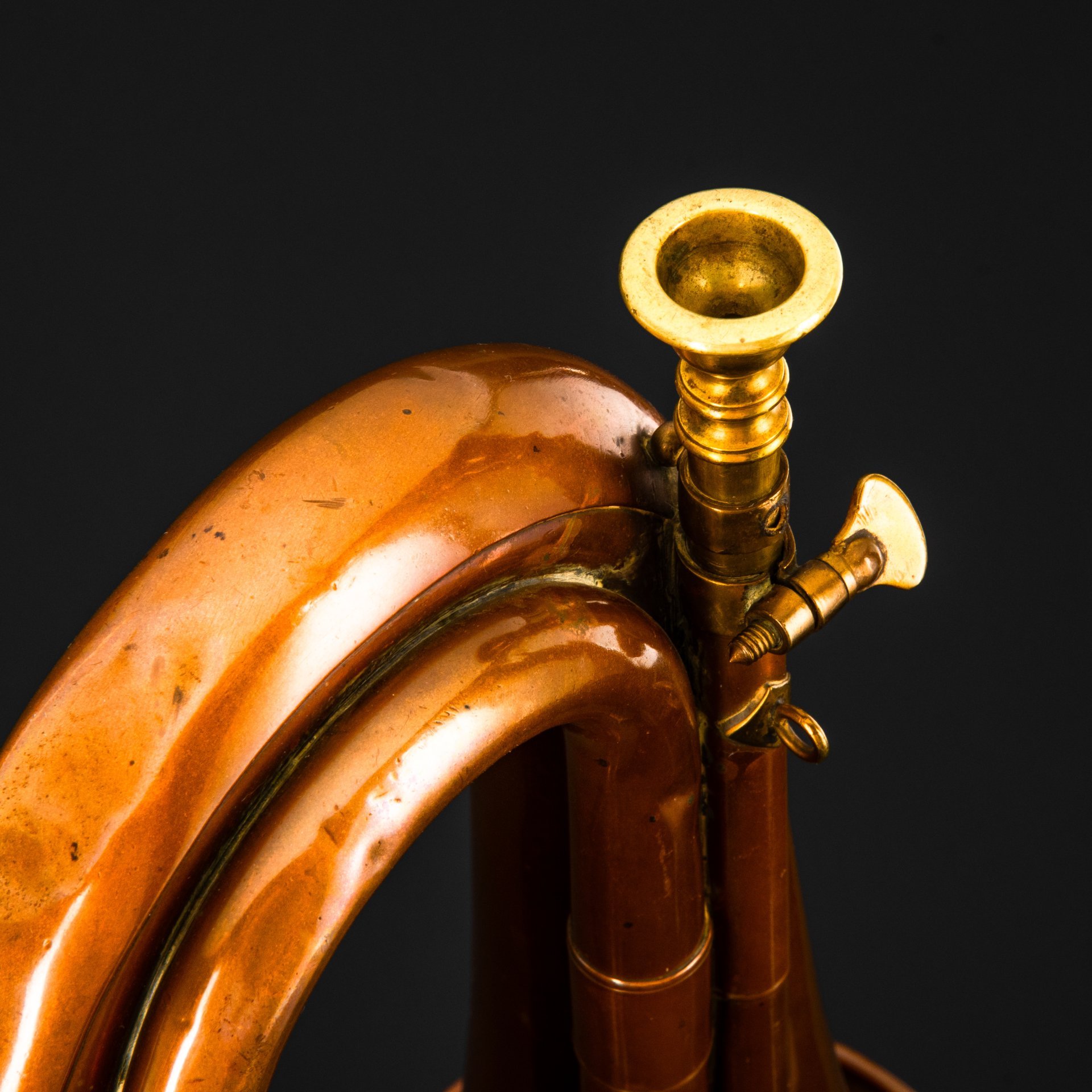 Армейский горн, A. Lecomte & Cie, металл, Франция, 1890-1930 гг.