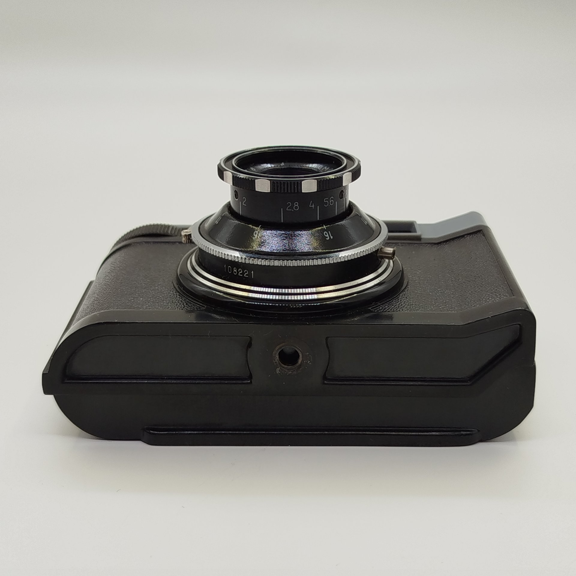 Фотоаппарат "Смена-7" в оригинальном футляре (нерабочий), металл, пластик, стекло, кожа, ЛОМО (Ленинградское оптико-механическое объединение), СССР, 1961-1971 гг.