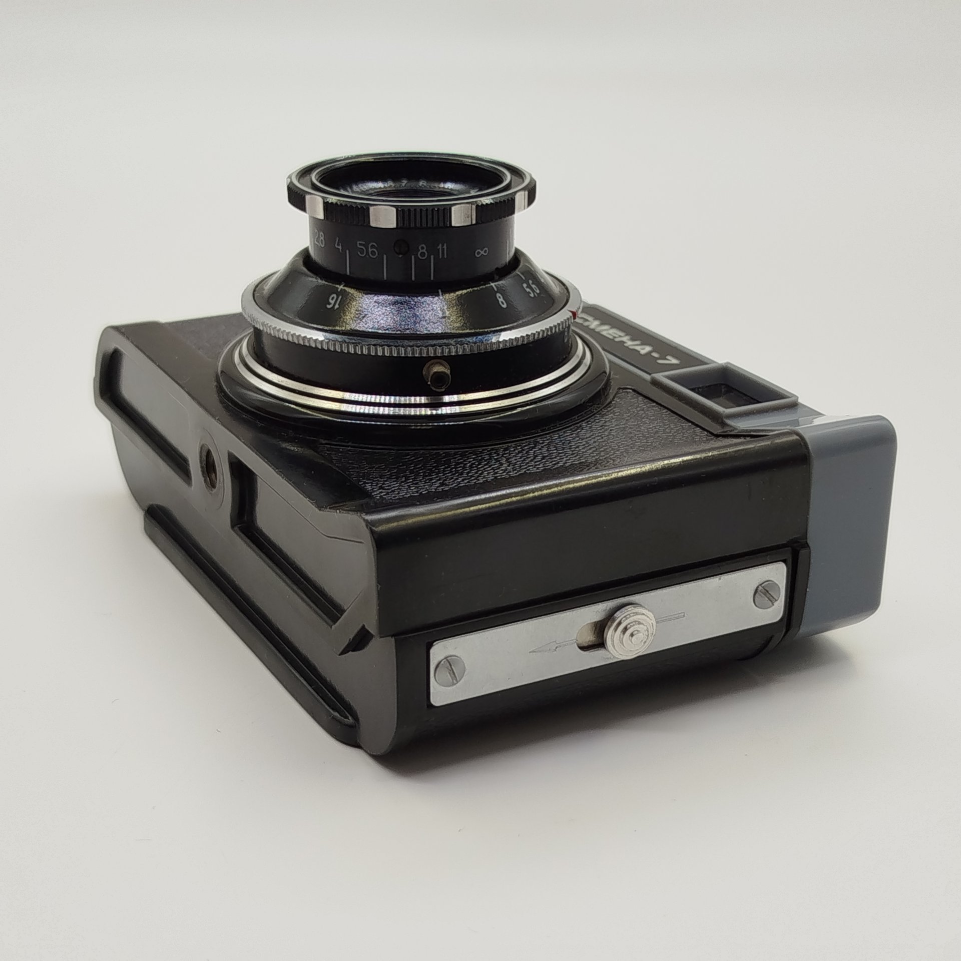 Фотоаппарат "Смена-7" в оригинальном футляре (нерабочий), ЛОМО (Ленинградское оптико-механическое объединение)