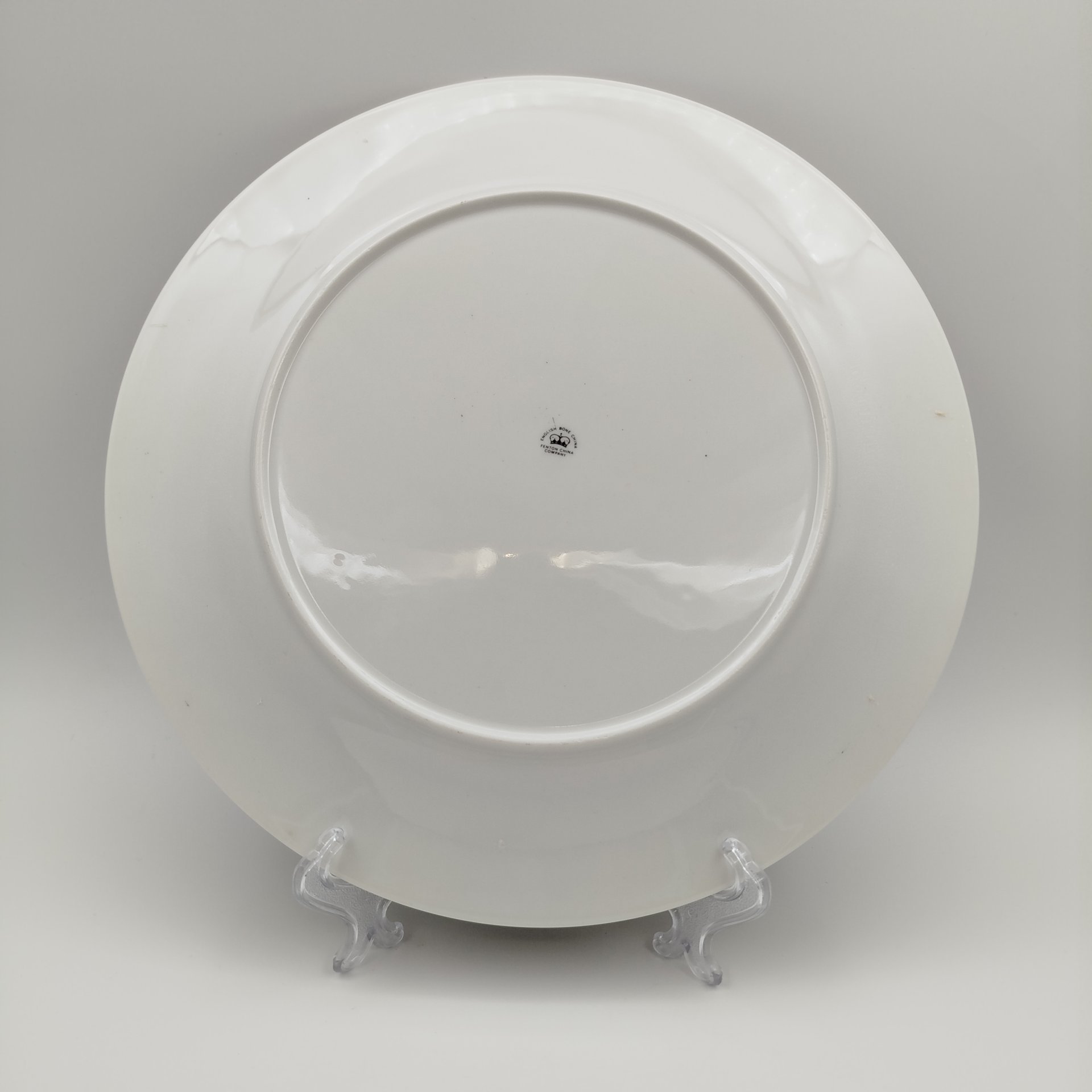 Тарелка со сценой охоты, J.F. Herring Sen, фарфор, деколь, золочение, Fenton China Company, Китай, Fenton China Company