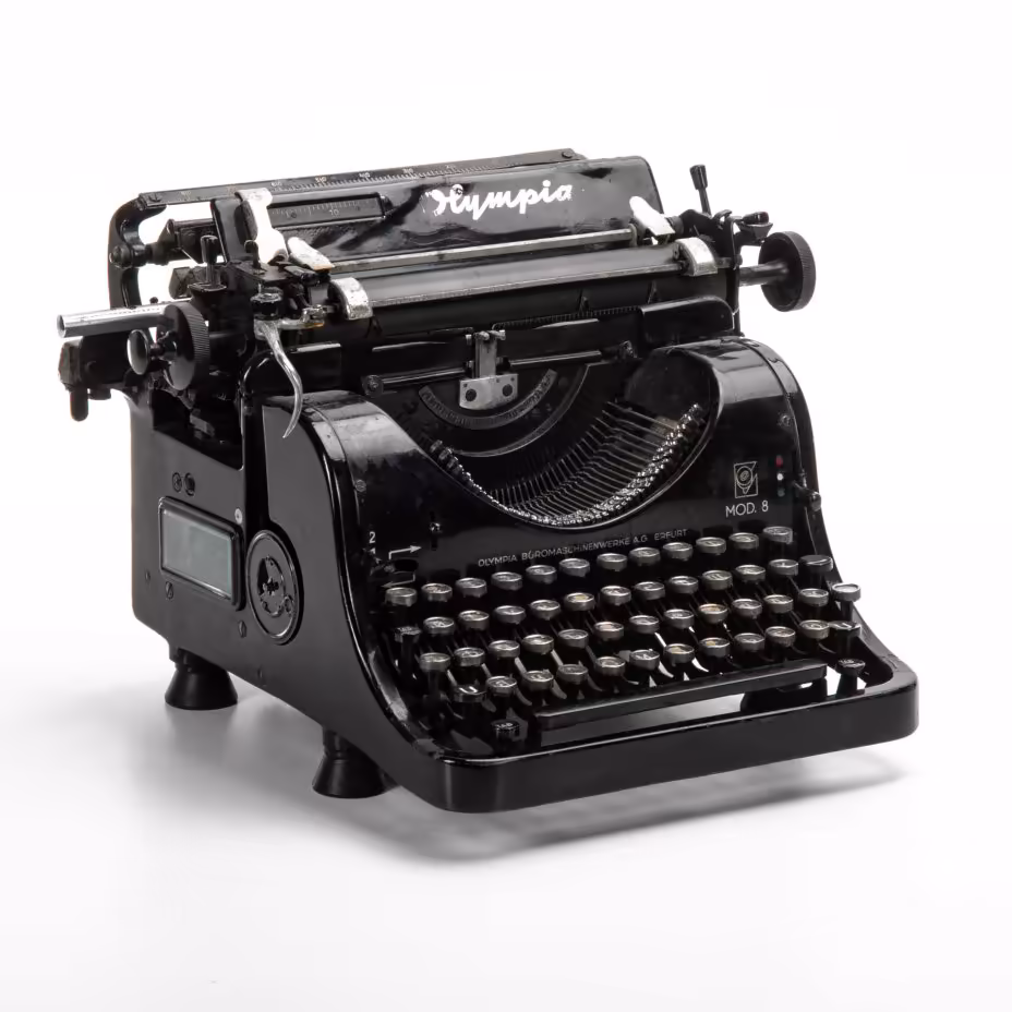 Машинка печатная "Olympia", модель №8, Olympia Werke