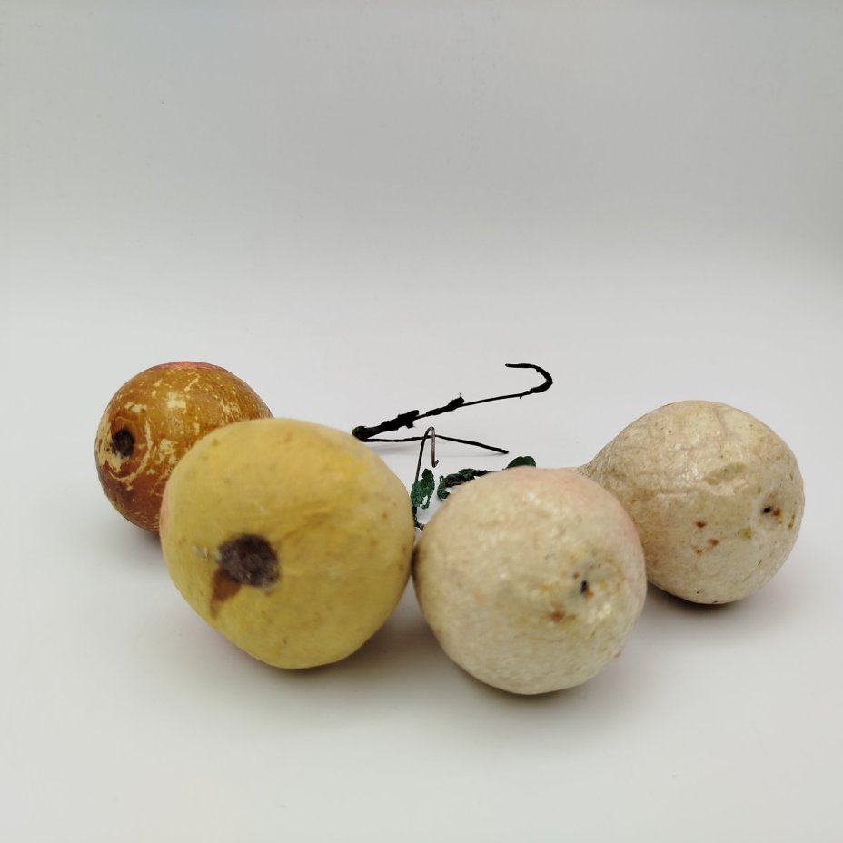 Набор из 4-х  ёлочных игрушек "Груши" (в подборе)