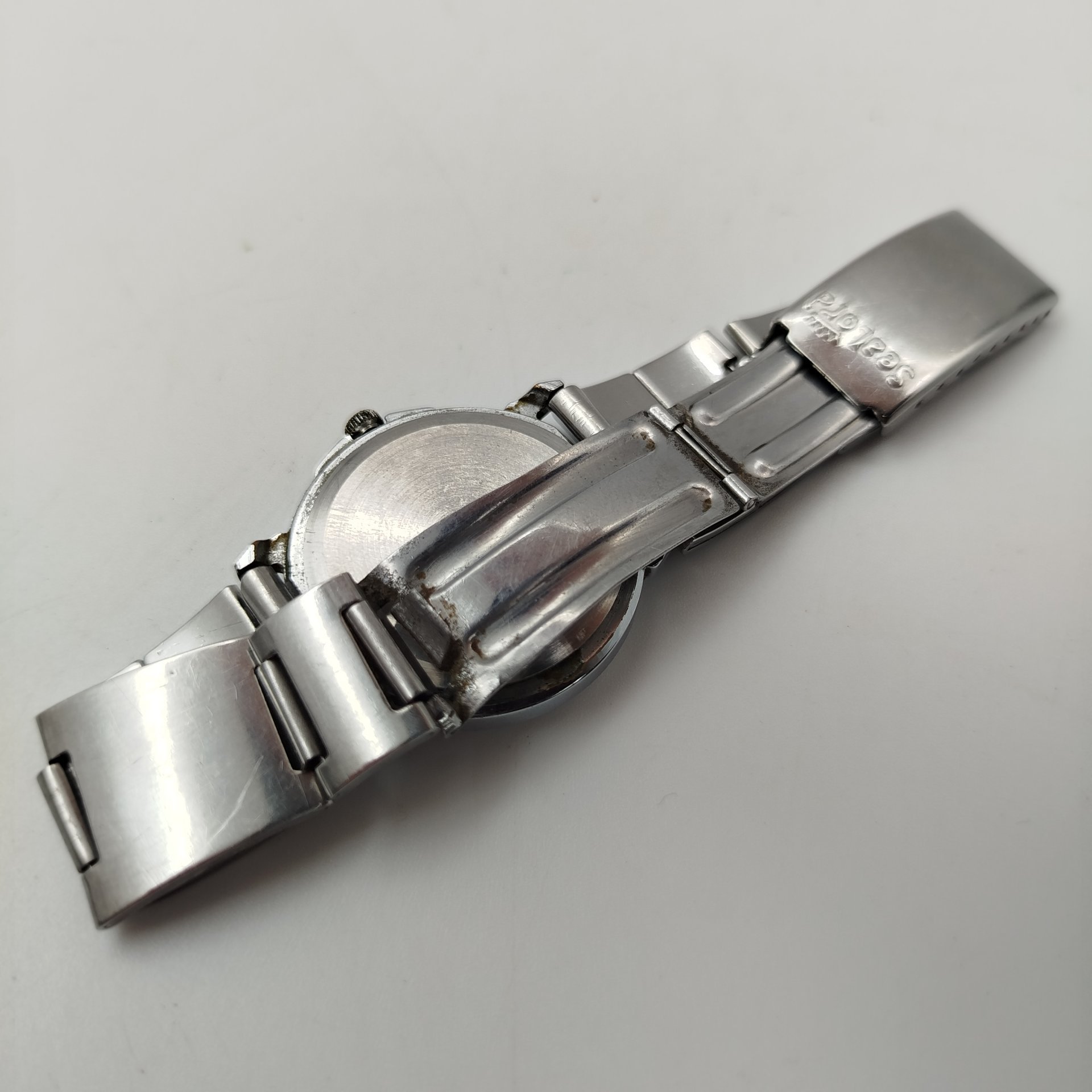 Часы наручные "Слава", металл, Второй Московский часовой завод «Слава», СССР, 1970-1990 гг.