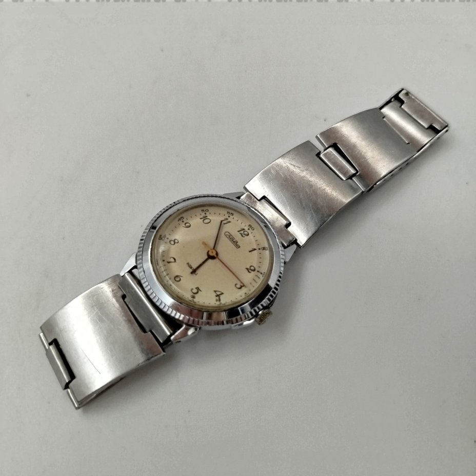 Часы наручные "Слава", металл, Второй Московский часовой завод «Слава», СССР, 1970-1990 гг.