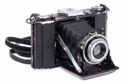 Фотоаппарат пленочный "Zeiss Ikon Nettar 515/16", производитель "Carl Zeiss Jena", металл, Германия, 1930-1938 гг., Carl Zeiss