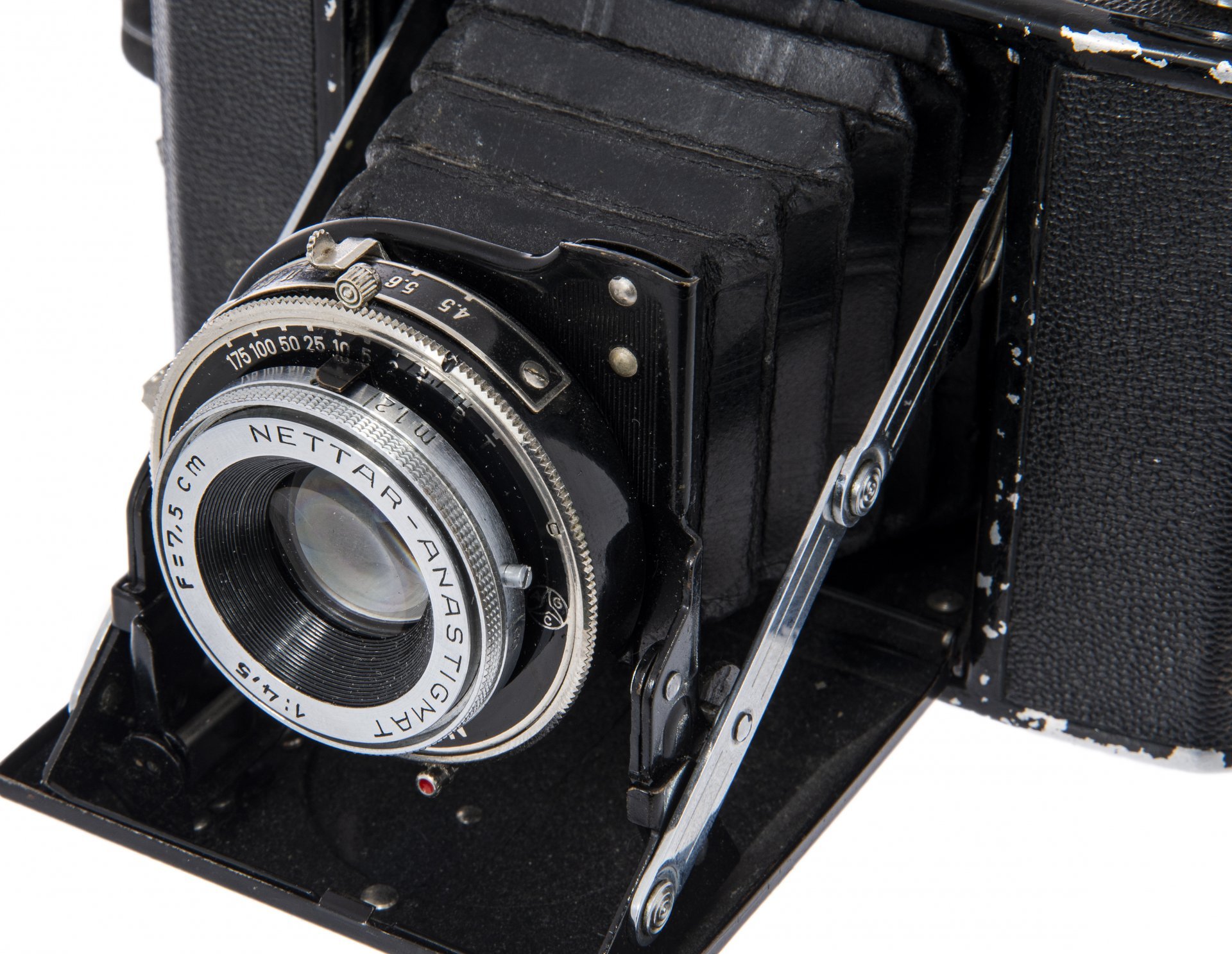 Фотоаппарат пленочный "Zeiss Ikon Nettar 515/16", производитель "Carl Zeiss Jena", металл, Германия, 1930-1938 гг., Carl Zeiss