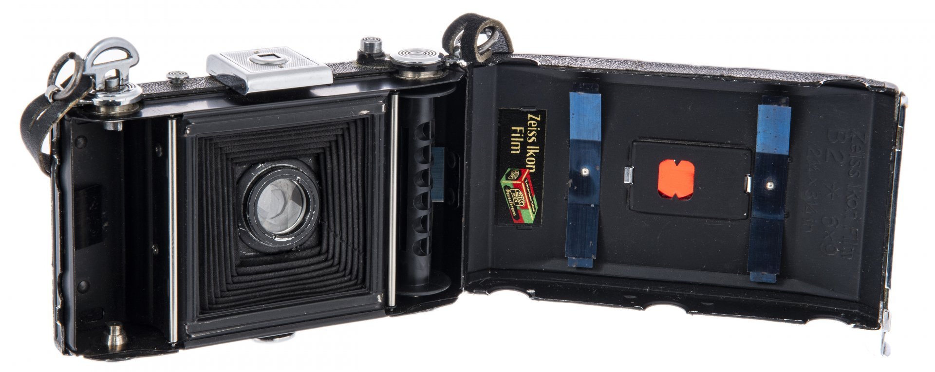 Фотоаппарат пленочный "Zeiss Ikon Nettar 515/16", производитель "Carl Zeiss Jena", металл, Германия, 1930-1938 гг., Carl Zeiss