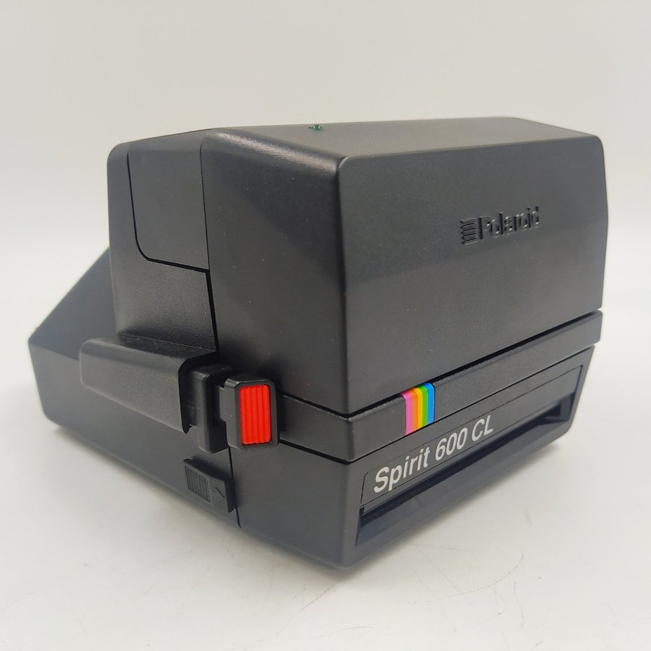 Фотоаппарат "Polaroid Spirit 600 CL" в оригинальной коробке, пластик, стекло, картон, Polaroid, Япония, 1993 г.