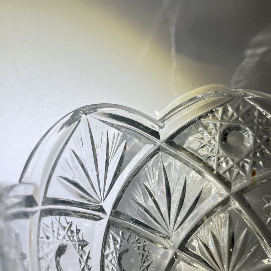 Вазочка для закусок/десерта с геометрическим декором