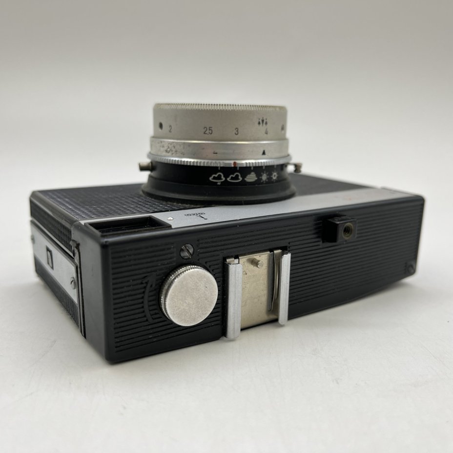 Фотоаппарат "Смена-8" в оригинальном кофре (не работает), металл, стекло, полимерный материал, кожа, ЛОМО (Ленинградское оптико-механическое объединение), СССР, 1970-1990 гг.