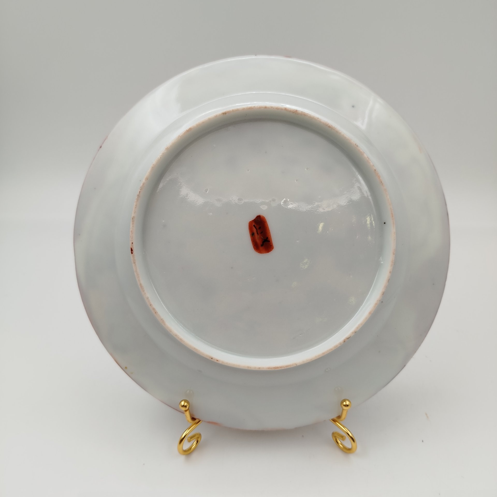 Тарелка десертная "Гейши в саду", фарфор, роспись, Япония, 1920-1930 гг.