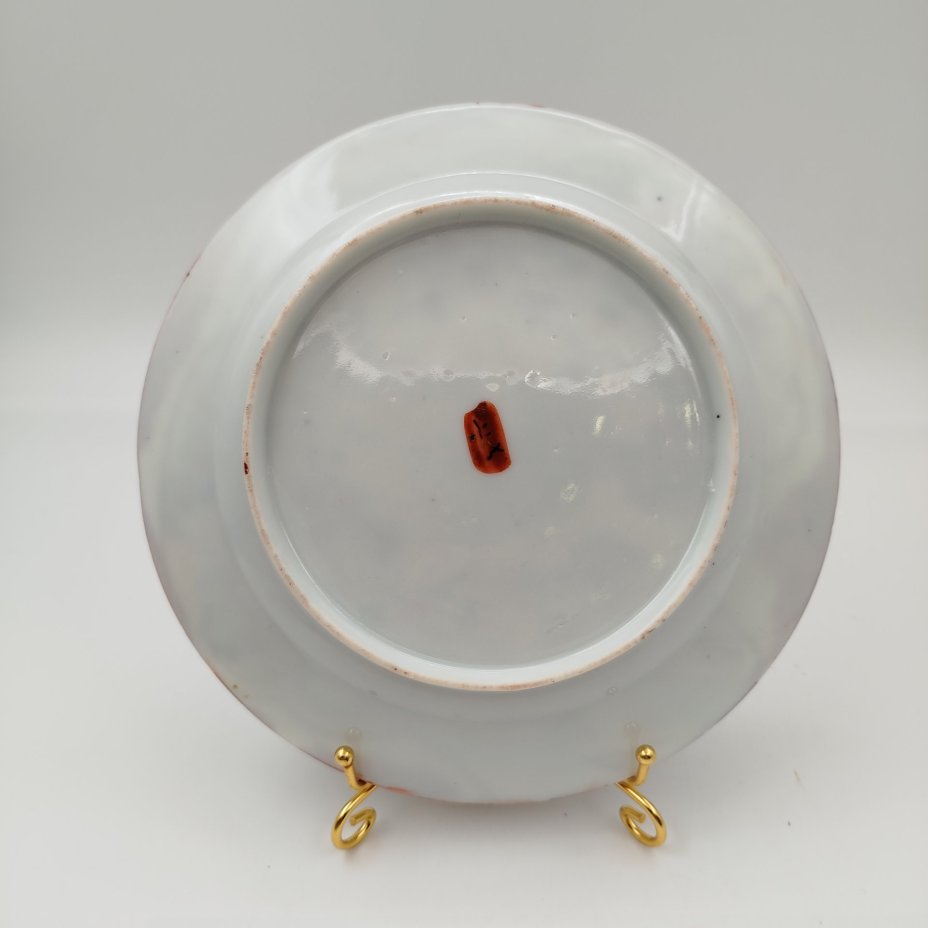 Тарелка десертная "Гейши в саду", фарфор, роспись, Япония, 1920-1930 гг.