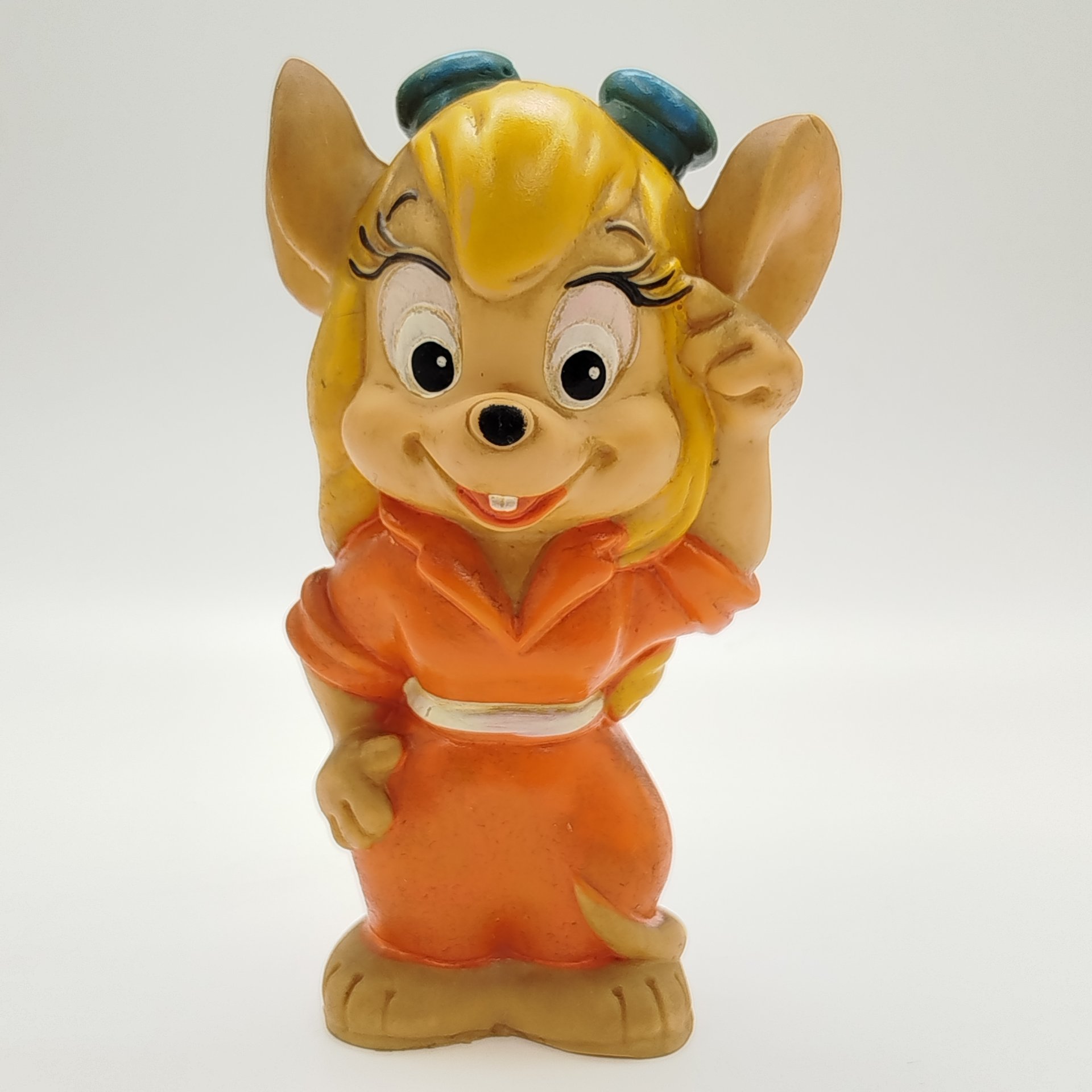 Игрушка (кукла) "Гаечка" (из сериала "Чип и Дейл спешат на помощь"), Донецкий завод игрушек, резина, литьё, крашение, роспись, Украина, 1990-1995 гг.