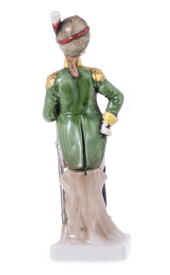 Статуэтка "Солдат пехоты", фарфор, роспись, Западная Европа, 1980-2000 гг.