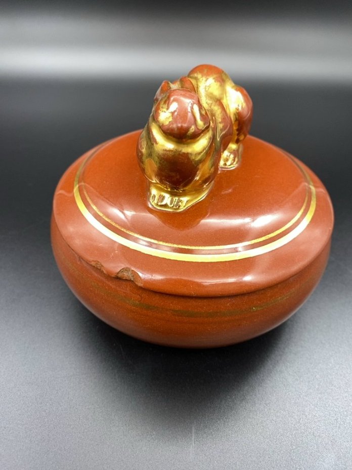 Шкатулка с крышкой с натуралистичным зайцем, Cadinen