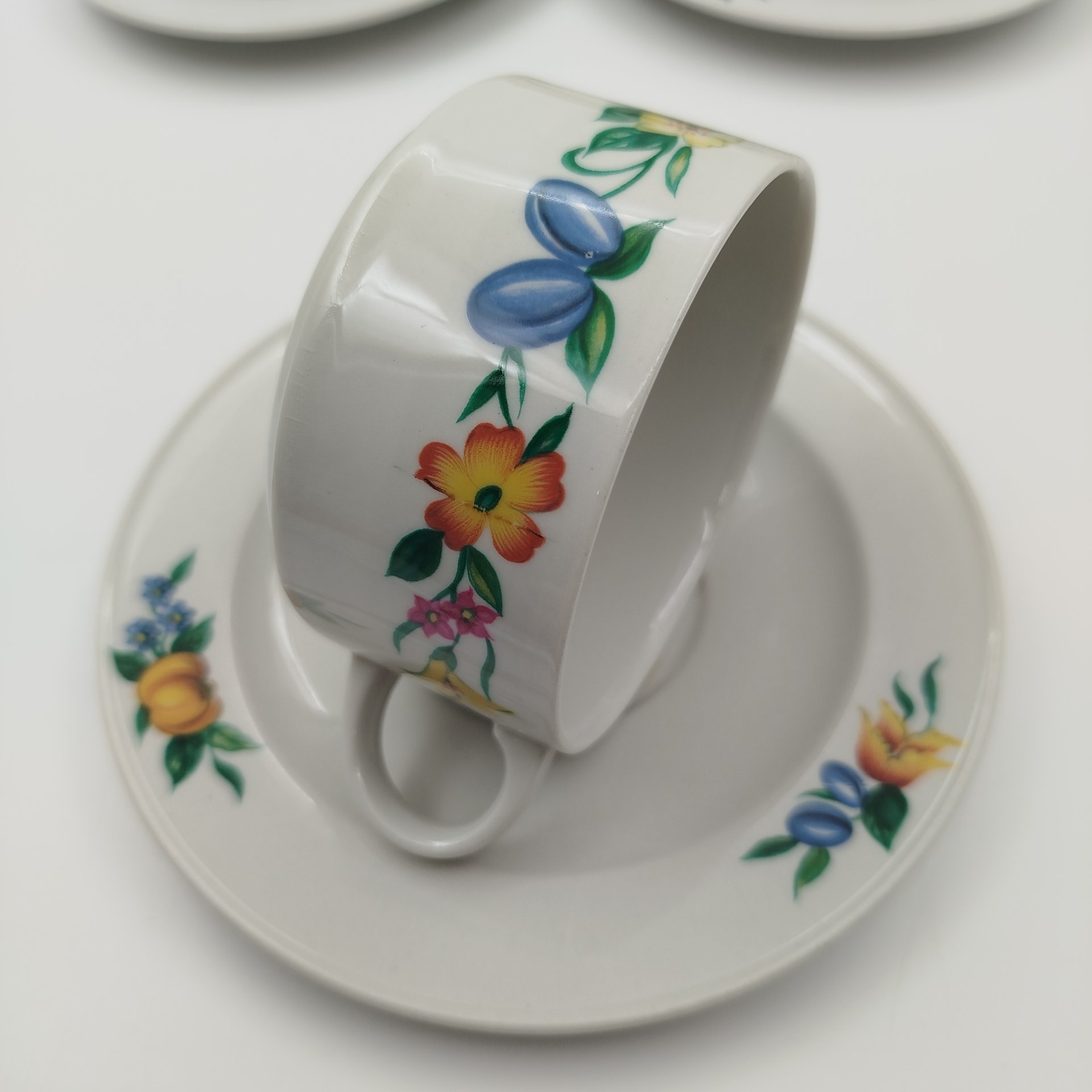 Набор чайных пар с цветочным и ягодным декором на 6 персон, Villeroy & Boch