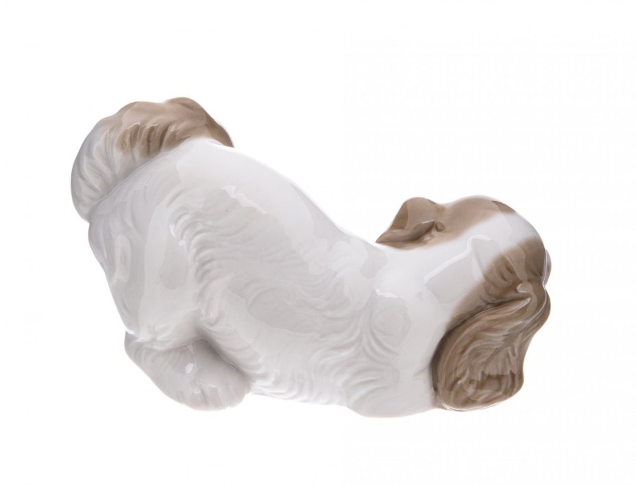 Статуэтка "Щенок", фарфор, роспись, мануфактура "NAO porcelain", Испания, 1980-2000 гг., NAO Porcelain
