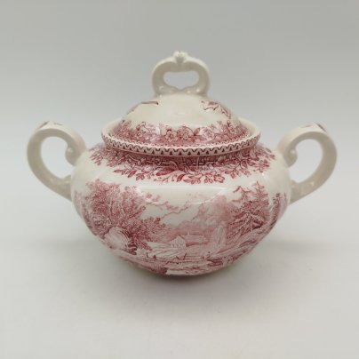 Сахарница из серии "Burgenland", фаянс, деколь, Villeroy & Boch, Германия, 1980-1990 гг., Villeroy & Boch