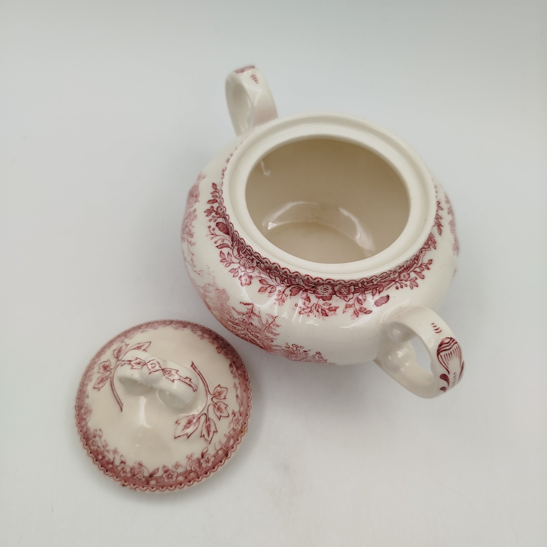 Сахарница из серии "Burgenland", фаянс, деколь, Villeroy & Boch, Германия, 1980-1990 гг., Villeroy & Boch