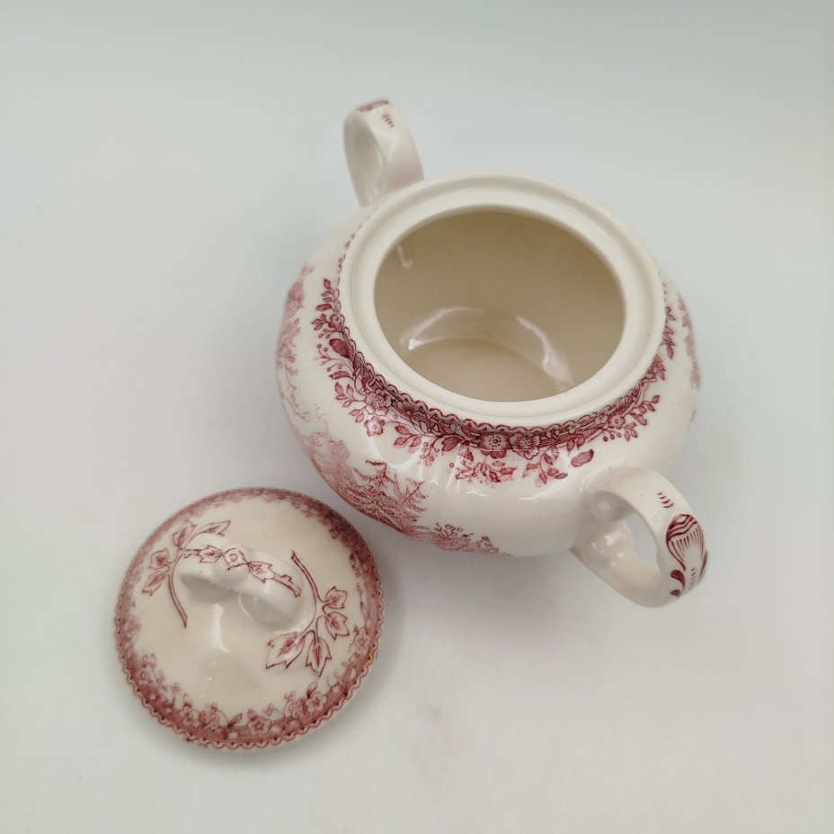 Сахарница из серии "Burgenland", фаянс, деколь, Villeroy & Boch, Германия, 1980-1990 гг., Villeroy & Boch