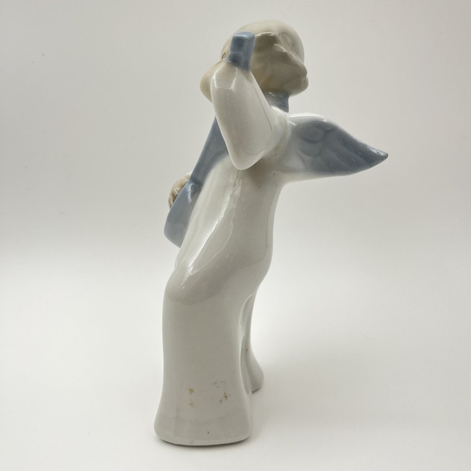 Статуэтка "Ангел с лютней", фарфор, роспись, Tengra, Испания, 1970-2000 гг.
