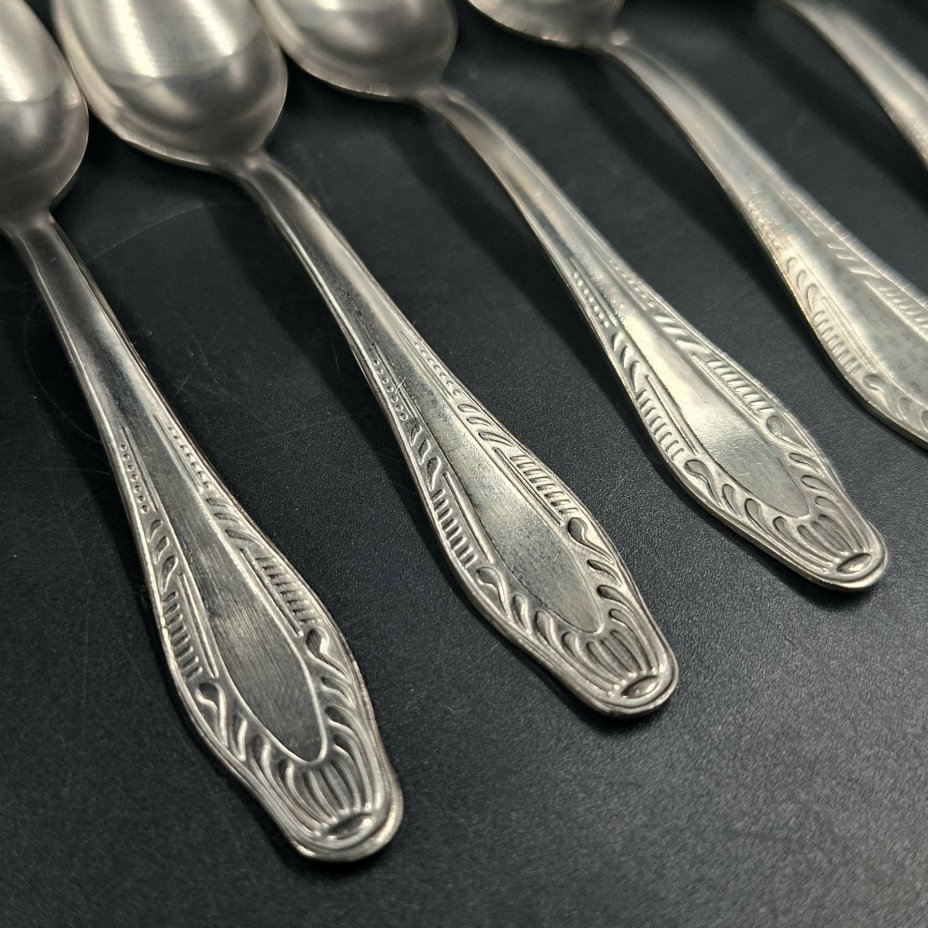 Набор из шести кофейных ложек, нержавеющая сталь